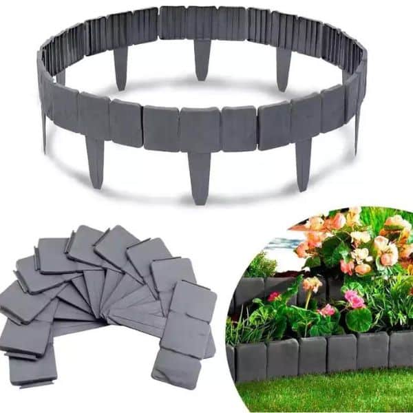 Бордюр садовий пластиковий