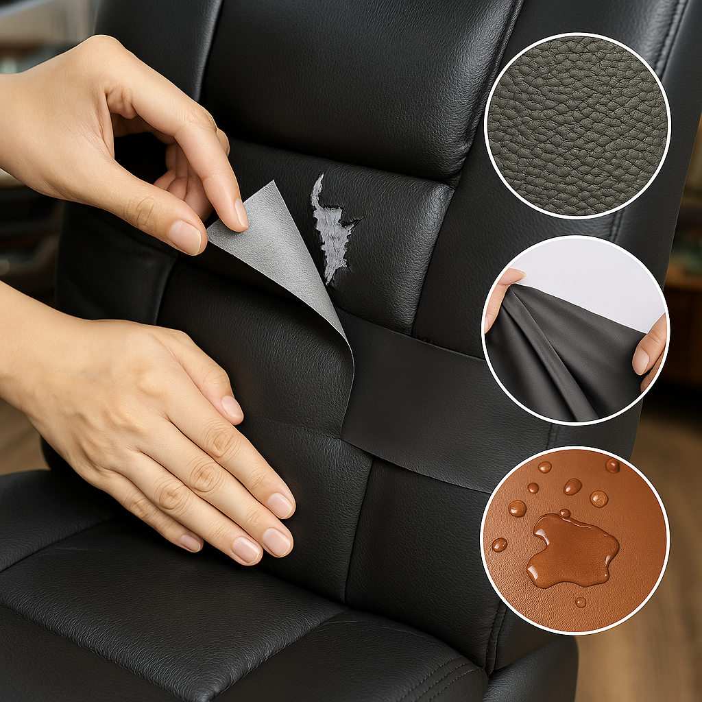 Самоклеюча екошкіра в рулоні