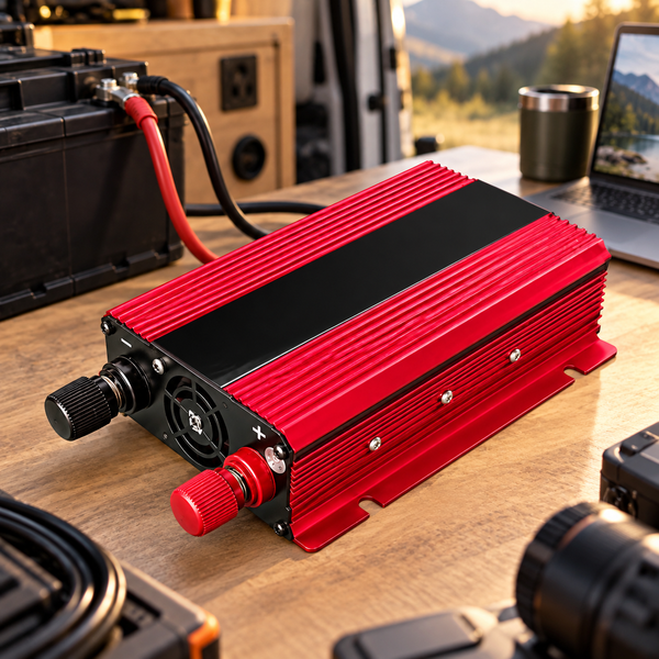 Інвертор перетворювач 12V → 220V 1500W