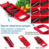 Овочерізка з резервуаром та насадками Mandoline Slicer 6в1