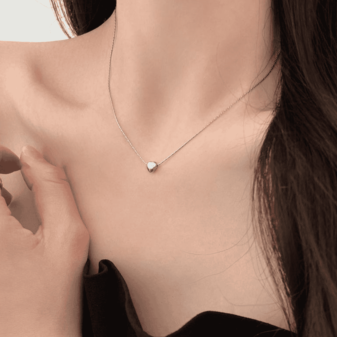 Жіноча підвіска "Серце" на ланцюжку