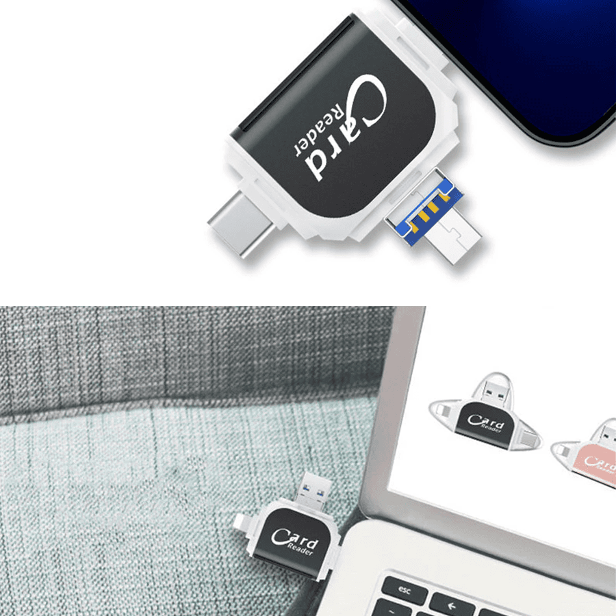 Універсальний кардрідер 4в1