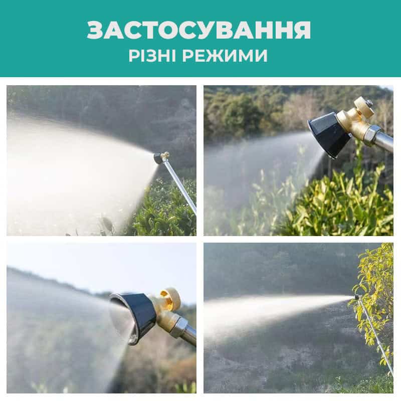 Насадка для розпилення води з високим тиском