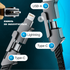 USB Кабель швидкого заряджання iPhone Android 3 в 1 для зарядки 1,5 м