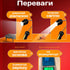 Практичний гнучкий ліхтарик 2 в 1 на акумуляторі