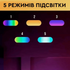 Караоке колонка з підсвічуванням та 2 бездротових мікрофони