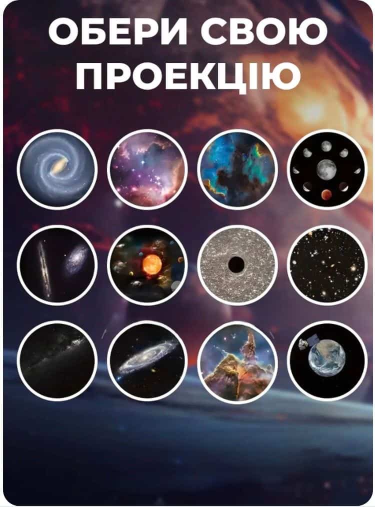 Проектор зоряного неба домашній планетарій