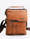 Сумка планшет через плече чоловіча з натуральної шкіри