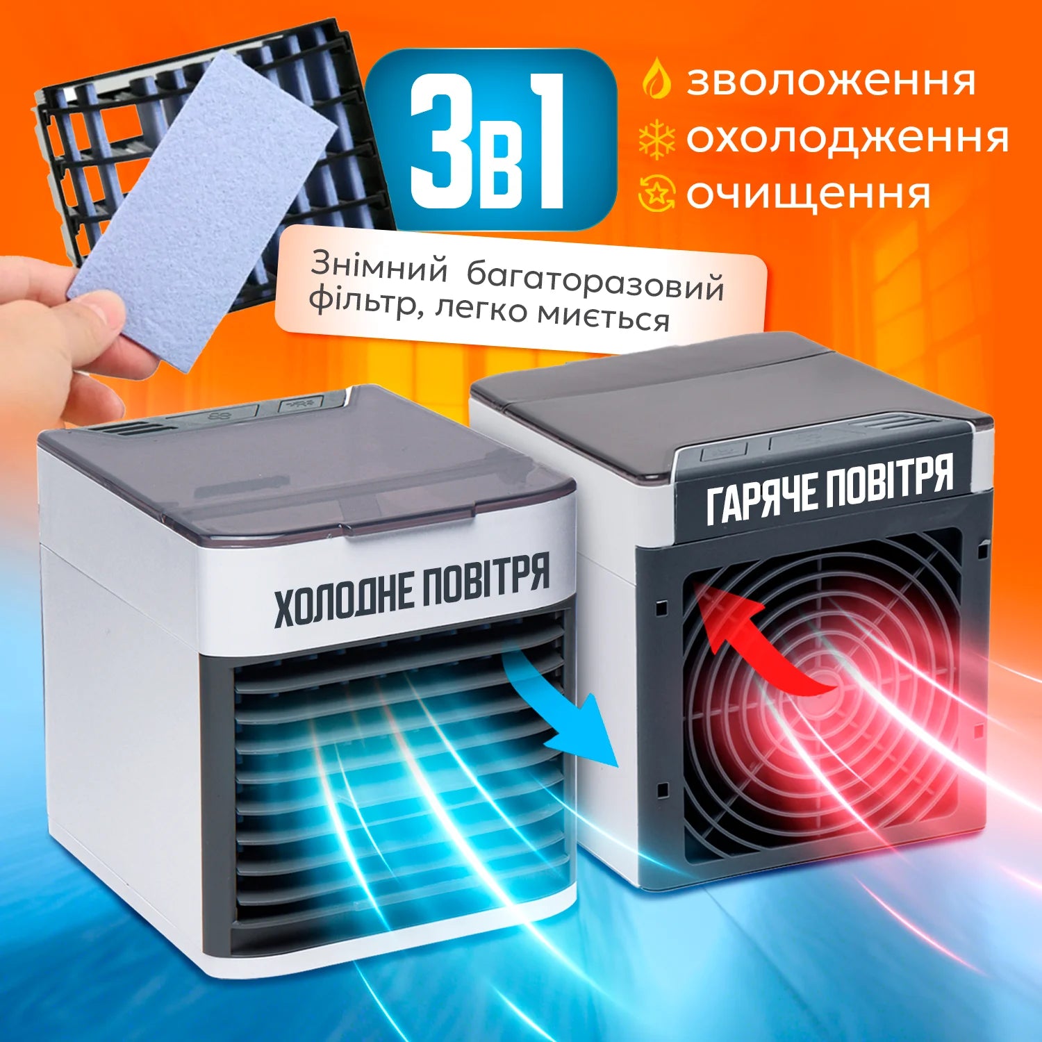 Кондиціонер Arctic Air Ultra портативний охолоджувач повітря