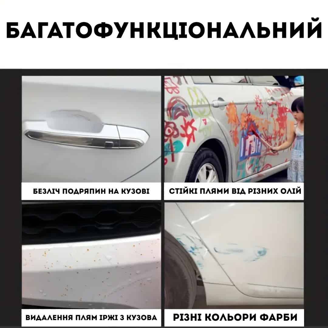 Серветки від подряпин для авто
