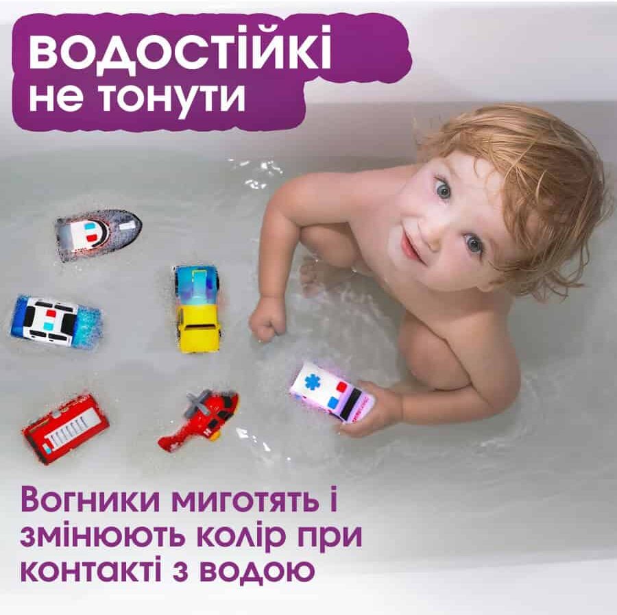 Набір іграшок для купання 6шт