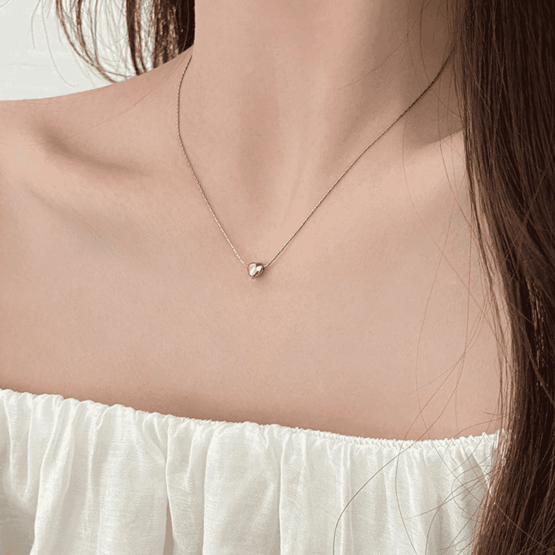 Жіноча підвіска "Серце" на ланцюжку