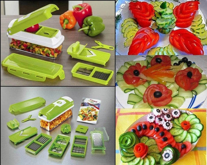 Овочерізка подрібнювач Nicer Dicer Plus для нарізки овочів та фруктів