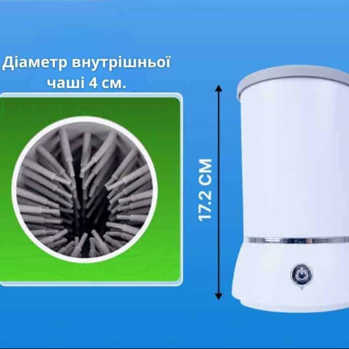 Електрична обертова лапомийка для собак та котів