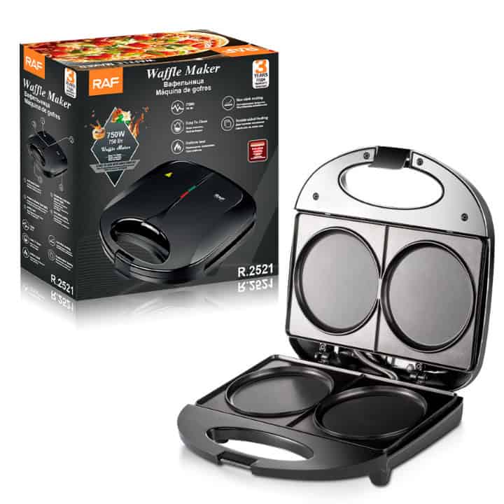 Електрична млинниця для панкейків і оладок на 2 млинця