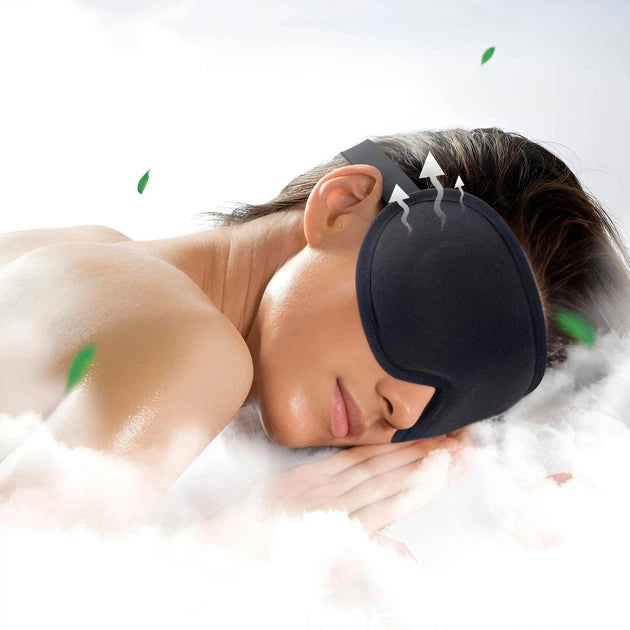 Маска для сну і медитації дихаюча 3D