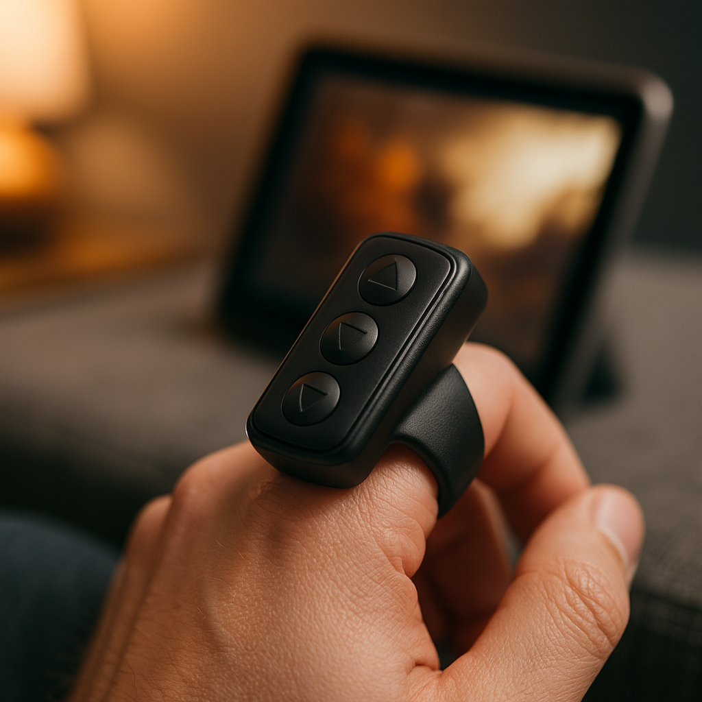 Пульт-кільце для телефона фото, відео, тікток