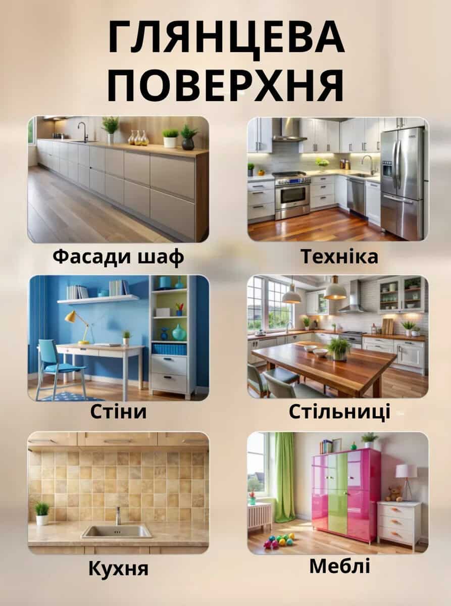 Електростатична плівка для захисту поверхонь