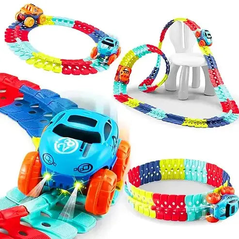 Автомобільна гоночна траса з авто Cheangeble Track 46 pcs