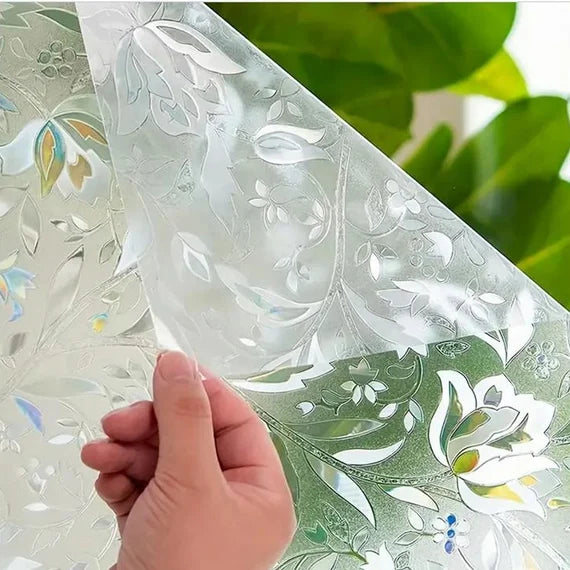 Вітражна плівка на скло самоклейка