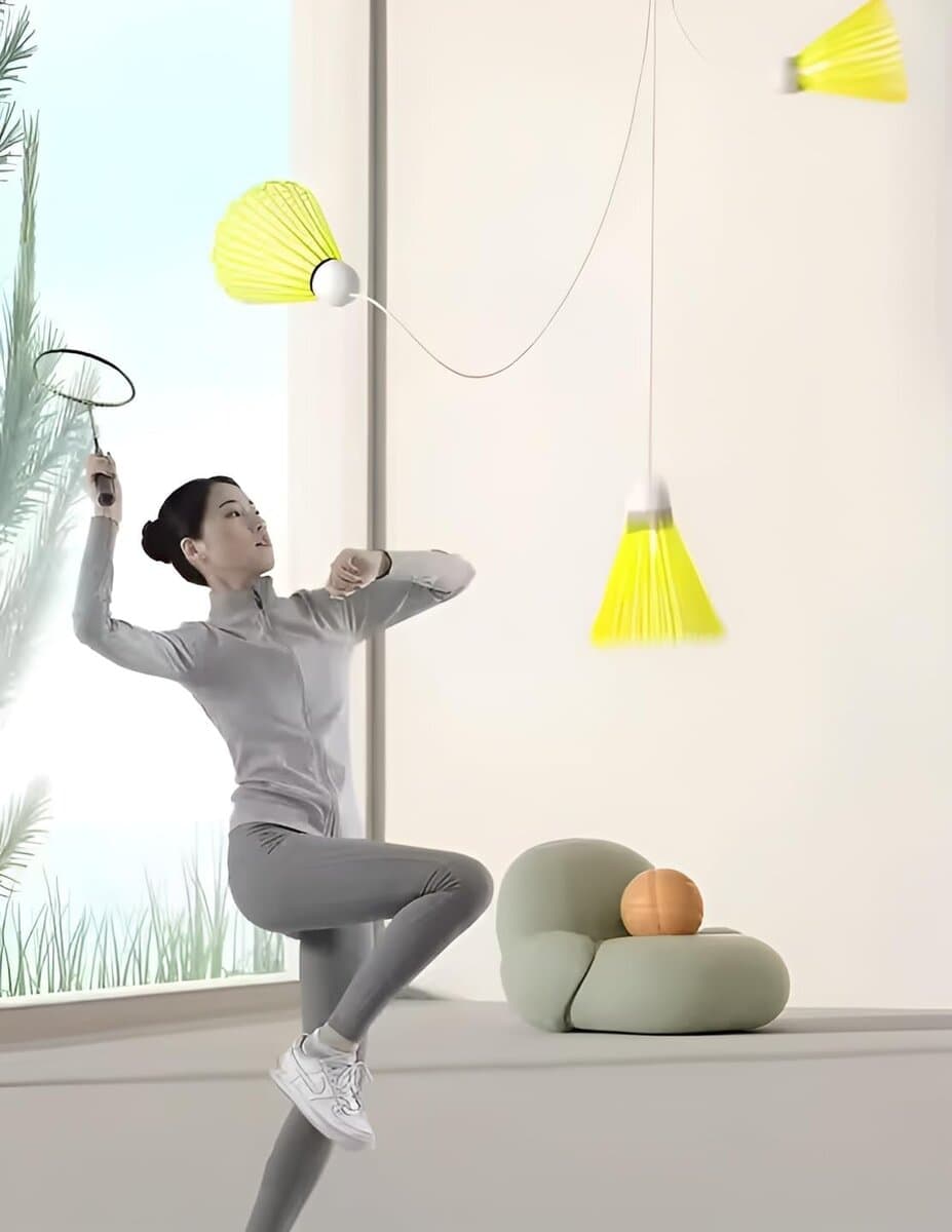 Тренажер бадмінтону для тренувань вдома