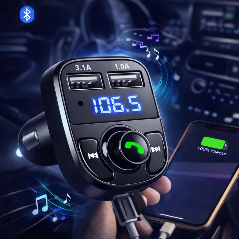 Трансмітер автомобільний FM-модулятор