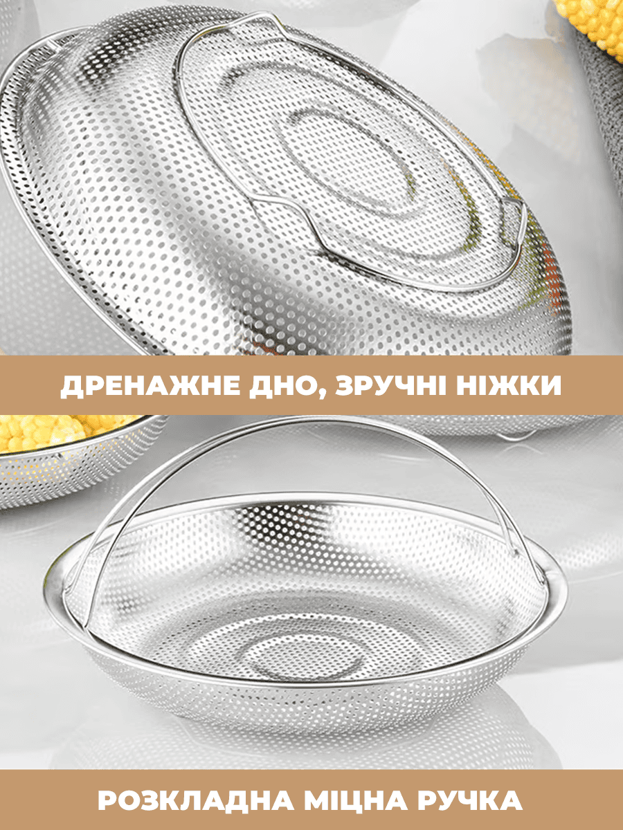 Універсальна насадка-пароварка