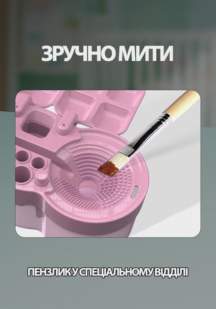 Набір для малювання з палітрою й підставкою