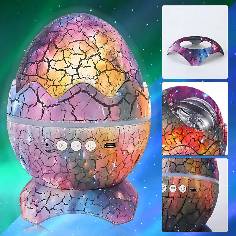 Нічник проектор зоряного неба світлодіодний «Яйце динозавра»