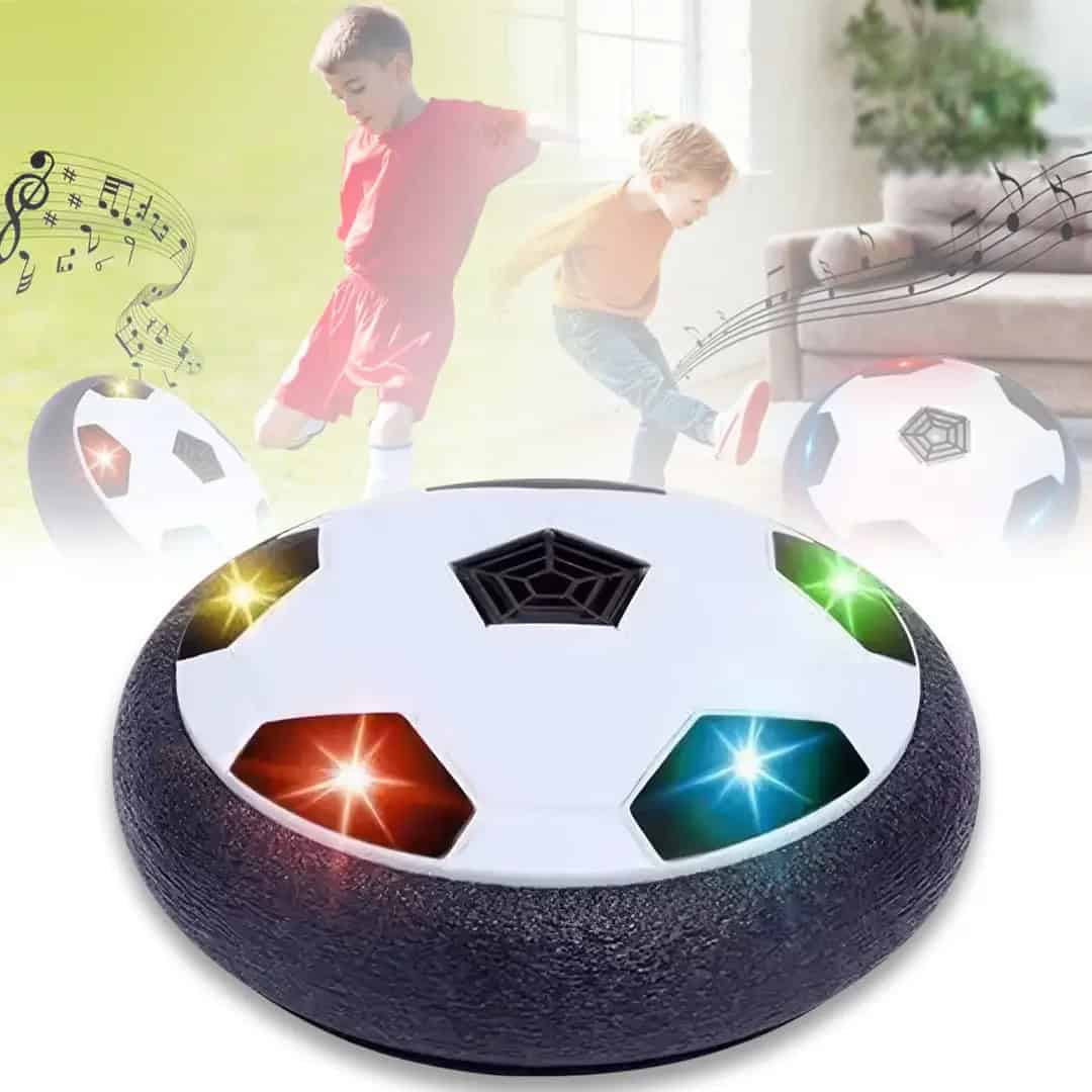 Дитячий літаючий м'яч безпечний на повітряній подушці з LED-підсвіткою