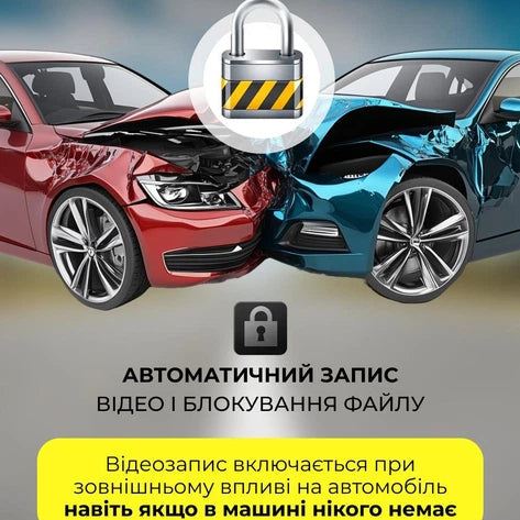 втомобільний відеореєстратор з 3 камерами 1080P Full HD