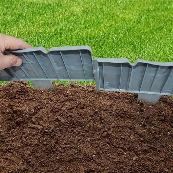 Бордюр садовий пластиковий