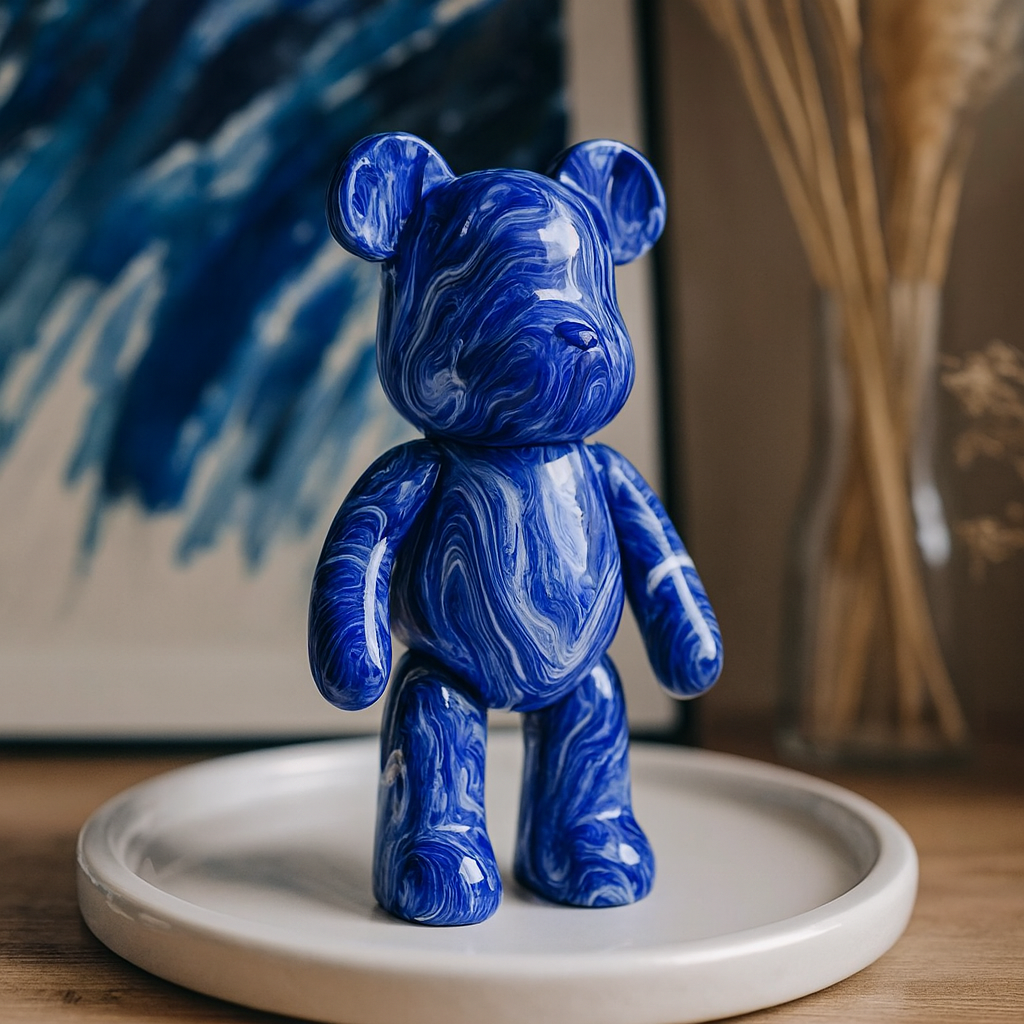 Флюїдний ведмдик з фарбами