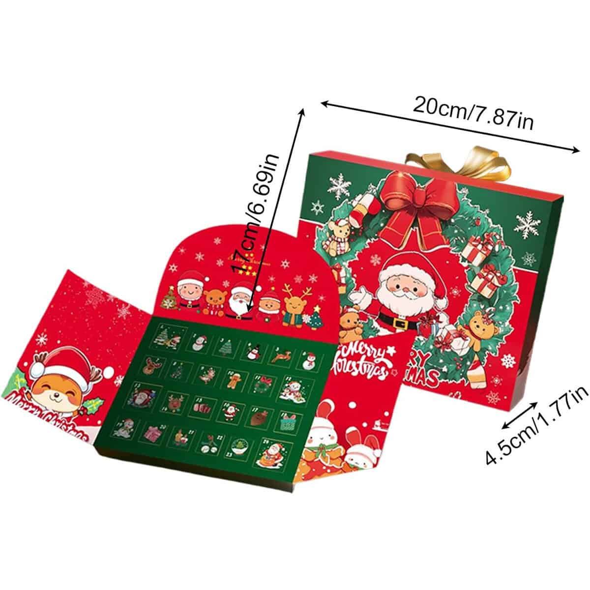 Різдвяний адвент-календар із браслетами