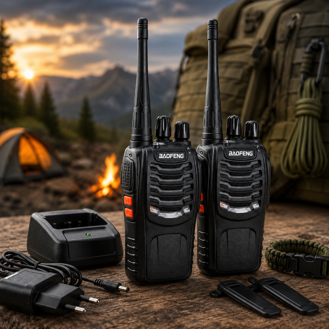 Комплект з двох рацій Baofeng BF-888S