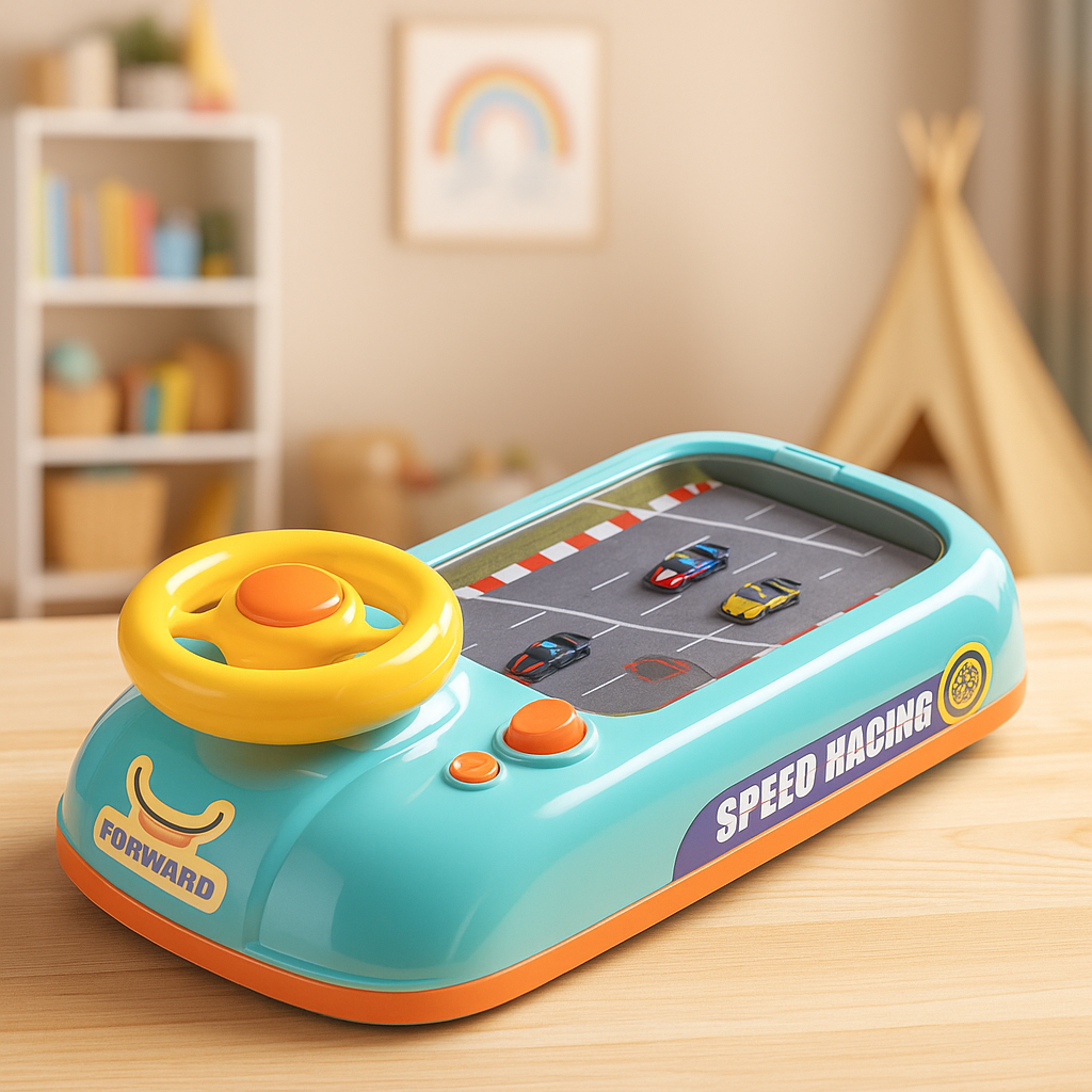 Симулятор водіння дитячий гоночна траса з кермом гра настільна