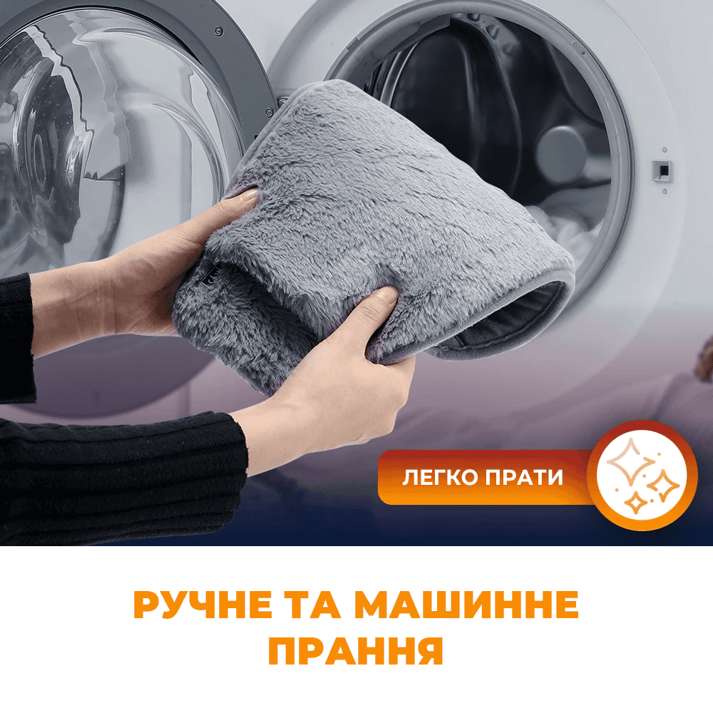 Електрична грілка-пояс для живота та рук 2в1 USB з підігрівом, 3 режими нагрівання