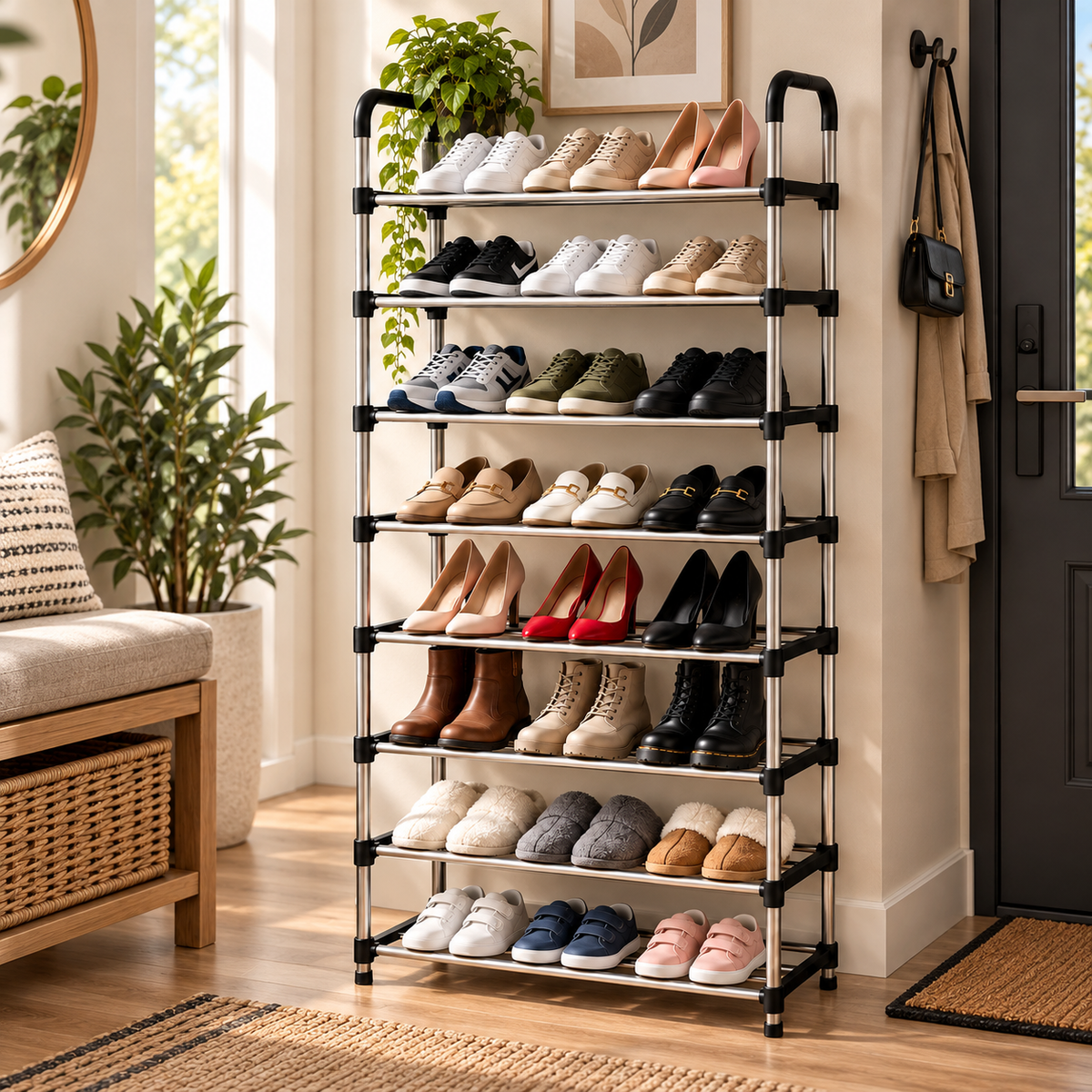 Полиця для взуття Shoe rack на 8 поличок