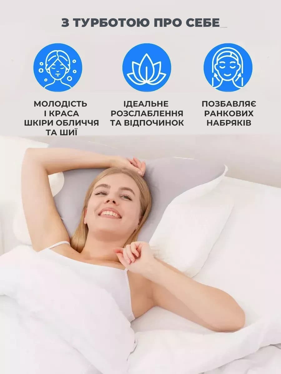 Ортопедична подушка з ефектом пам’яті