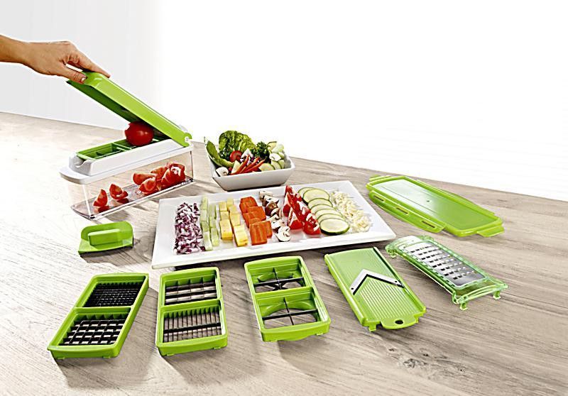 Овочерізка подрібнювач Nicer Dicer Plus для нарізки овочів та фруктів