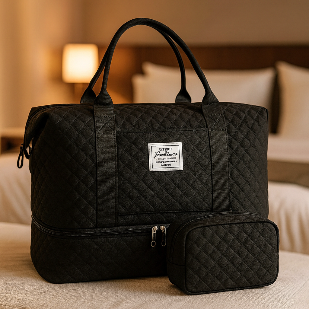 Набір для подорожей сумка з косметичкою