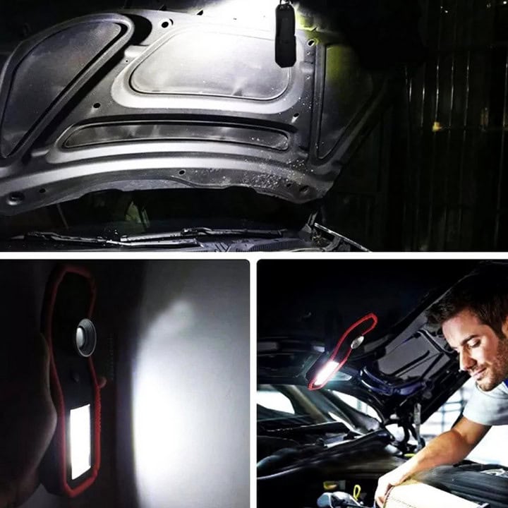 Портативний ліхтар на магніті з гачком