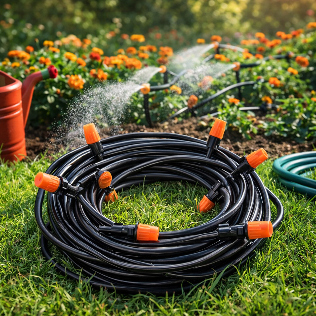 Система для крапельного поливу універсальна для саду та городу 10м