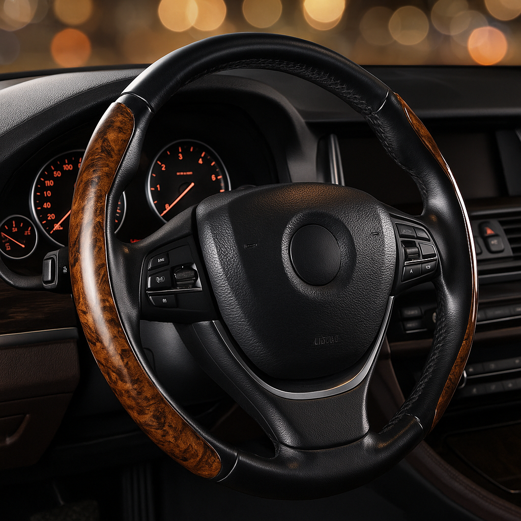 Накладка на руль під дерево