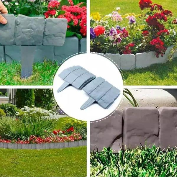 Бордюр садовий пластиковий