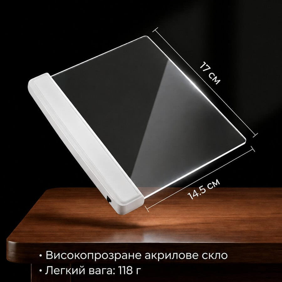 Світильник для читання книг в темряві