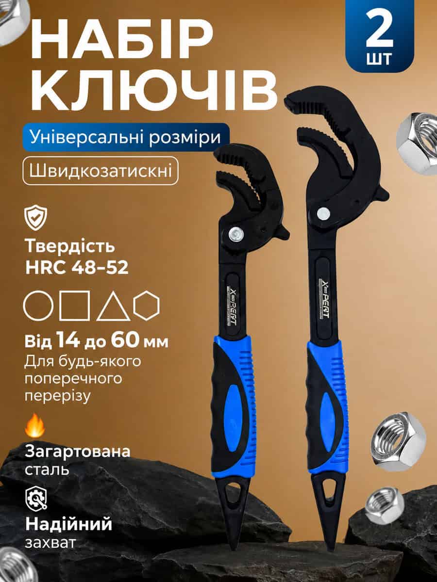 Комплект універсальних розвідних ключів