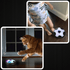 Дитячий літаючий м'яч безпечний на повітряній подушці з LED-підсвіткою