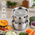 Овочерізка 3 в 1 Миска друшляк та терка для овочів 26см