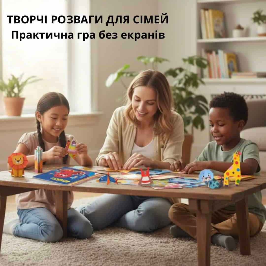 Дитячий набір для творчості орігамі